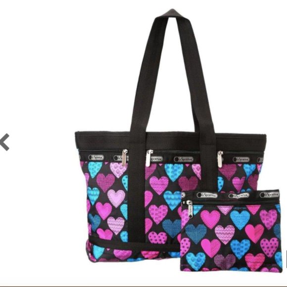 Lesportsac Handbags - LeSportsac Cross My Heart Medium Travel Tote